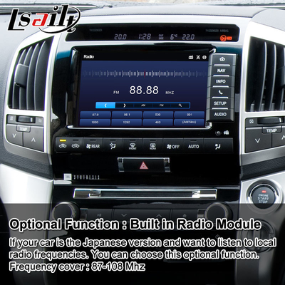Lsailt Android мультимедийный видеоинтерфейс для Toyota Land Cruiser LC 200 V8 LC200 2012-2015 годов