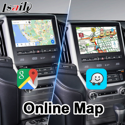 Lsailt Android Мультимедийный видеоинтерфейс для 2016-2021 Toyota Land Cruiser LC 200 GXL VX VXR VX-R Sahara LC200