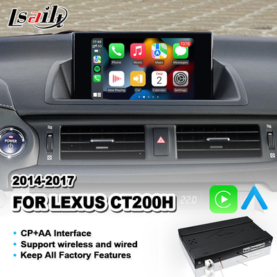 Интерфейс Android Auto Carplay для Lexus CT200H CT 200h Управление мышью 2014-2017