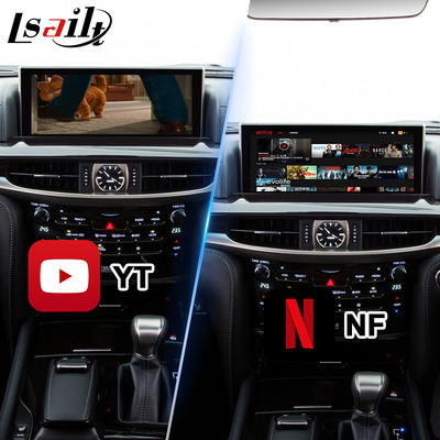 Lsailt Android Carplay Мультимедийный видеоинтерфейс для 2016-2021 Lexus LX 570 LX570