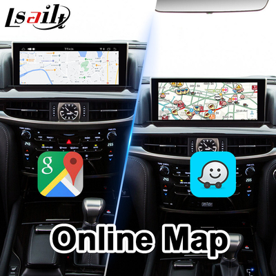 Lsailt Android Carplay Мультимедийный видеоинтерфейс для 2016-2021 Lexus LX 570 LX570