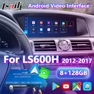 Lsailt 8+128GB Android мультимедийный интерфейс Carplay для Lexus LS LS600h LS460 2012-2017
