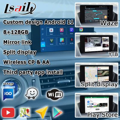 Видеоинтерфейс Lexus CT200h Android 13 Carplay Android Auto на базе Qualcomm 8+128 ГБ