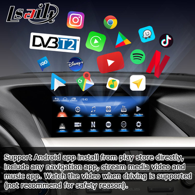 10.25 дюймовый экран Lexus Android с Carplay Android Auto Lsailt для RX350 RX450h