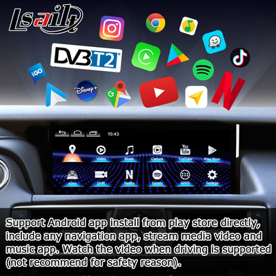 10.25 дюймов Android 8+128 Carplay Android Автоматическое обновление экрана HDMI Для Lexus IS200t IS350 IS300