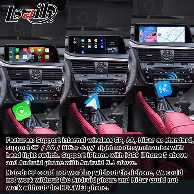 Android 8+128GB Lsailt Lexus Android carplay Android авто Экран для RX350 RX450h RX300 Процессор 2.0Ghz