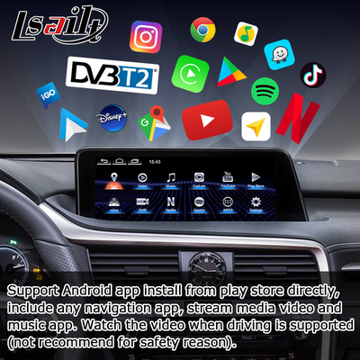 Android 8+128GB Lsailt Lexus Android carplay Android авто Экран для RX350 RX450h RX300 Процессор 2.0Ghz