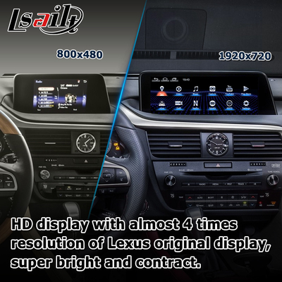 Android 8+128GB Lsailt Lexus Android carplay Android авто Экран для RX350 RX450h RX300 Процессор 2.0Ghz