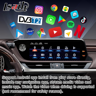 Lexus ES300h обновление сенсорный экран 12.3" Android Auto Carplay от Lsailt