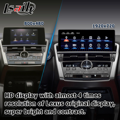 NX300 NX300h Lexus Android большой экран 10.25 дюймов Android Carplay обновление