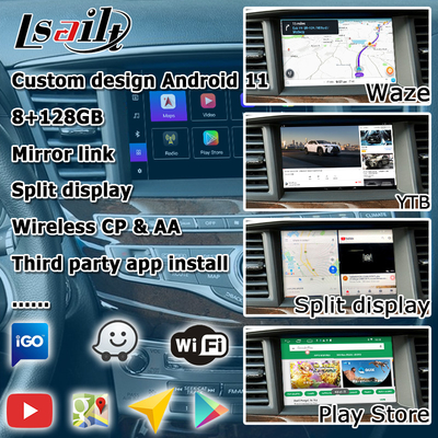 Infiniti QX60 GPS Android авто Carplay Навигационная система Мультимедийный интерфейс Android 11 8+128GB