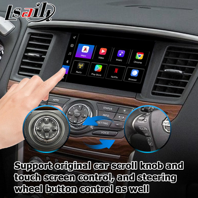 Nissan Pathfinder Andorid 11 Carplay Андроидная навигационная система