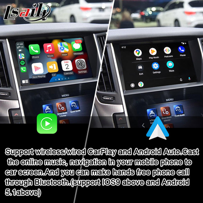 Lsailt Android Infotainment Module для Infiniti Q50 Q60 2014-2020 Интерфейс CarPlay, навигационная коробка Android