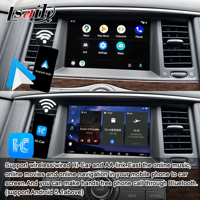 Модуль инфоразвлечений Lsailt Smart для автомобильных мультимедийных систем Nissan Patrol 2017-2019 с включением CarPlay