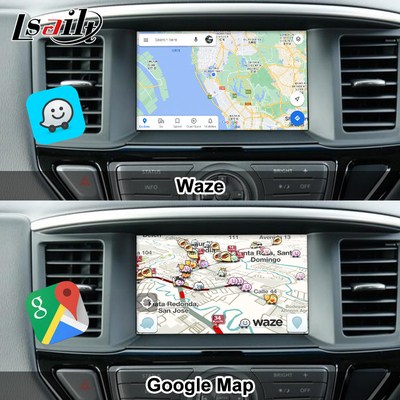 Lsailt 8GB Android мультимедийный интерфейс для Nissan Pathfinder R52 2018-Patrol Carplay Android Авто беспроводный модуль