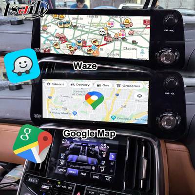 Lsailt Qualcomm Android видеоинтерфейс для Lexus LX600 LX500d RX ES NX 2021- Поддержка YouTube, NetFlix, беспроводной CarPlay