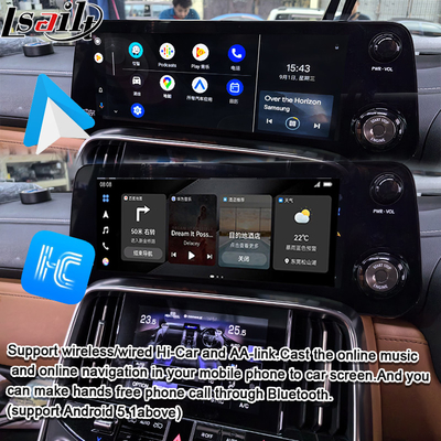 Lsailt Qualcomm Android видеоинтерфейс для Lexus LX600 LX500d RX ES NX 2021- Поддержка YouTube, NetFlix, беспроводной CarPlay