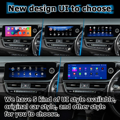 Lexus ES300h ES350 ES250 2023 Android 13 мультимедийный интерфейс на базе Qualcomm 6125