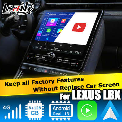 Lexus LBX 2023 представит Android 13 Qualcomm 6125 базовый 8+128GB видео интерфейс