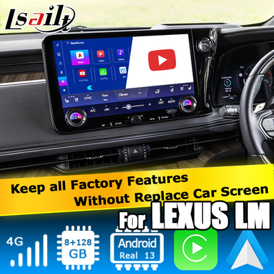 Android 13 8+128 Android мультимедийный интерфейс для Lexus LM LM350h 2023