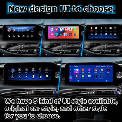 Lexus LS500h LS500 LS350 2022 Видеоинтерфейс Android 13 8+128GB на базе Qualcomm