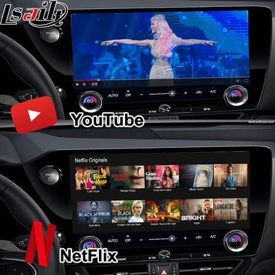 Lsailt Qualcomm Lexus Видео интерфейс для Lexus NX260 NX350H LX RX ES Интерфейс инфоразвлечений Включает YouTube, NetFlix