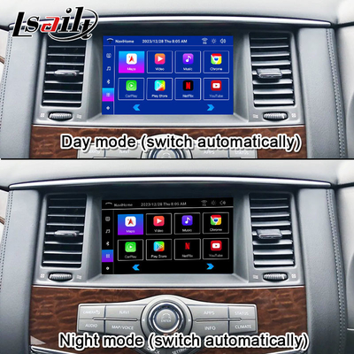 Lsailt 8+128G Android 13 Модуль инфоразвлечений для Nissan Patrol Y62 2010-2020 Включает беспроводную CarPlay, NetFlix