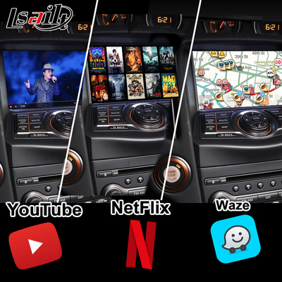 HDMI 8G Android Мультимедийный интерфейс с CarPlay, YouTube, Google Play, NetFlix Для Nissan Patrol 370Z Quest, Android 13
