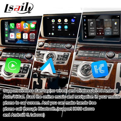 Lsailt 8G Android Smart Infotainment Module для Nissan Elgrand E51 серии 3 Поддержка CarPlay, YouTube, экрана на затылок