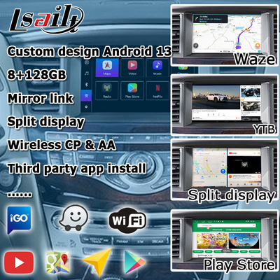 Интерфейс Android 13 Carplay Box Yandex Navi Для Infiniti QX60 / JX35 Система Qualcomm 8+128