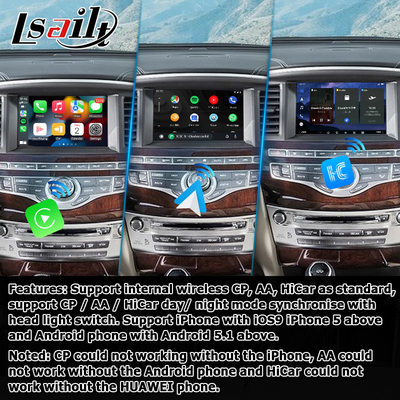 Интерфейс Android 13 Carplay Box Yandex Navi Для Infiniti QX60 / JX35 Система Qualcomm 8+128