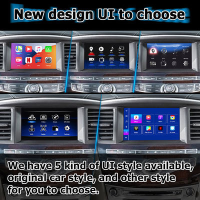 Интерфейс Android 13 Carplay Box Yandex Navi Для Infiniti QX60 / JX35 Система Qualcomm 8+128