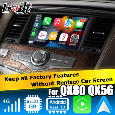 Infiniti QX80 / QX56 Android Auto Carplay Интерфейс на базе Qualcomm 8+128