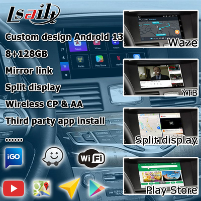 Android 13 8+128 Carplay видео интерфейс Для Infiniti Q70 / M35 M37 Fuga Поддержка Youtube