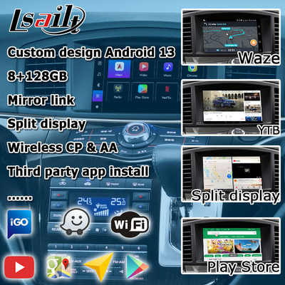 Nissan Elgrand Quest E52 Android 13 видеоинтерфейс Коробка автомодуль 8+128