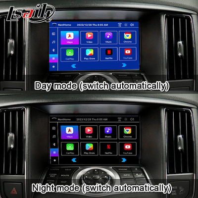 Lsailt 8G CarPlay&Android Видео интерфейс для Nissan Maxima 09-15 Infiniti G37 с Google, YouTube, NetFlix
