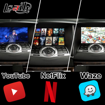 Lsailt 8G CarPlay&Android Видео интерфейс для Nissan Maxima 09-15 Infiniti G37 с Google, YouTube, NetFlix