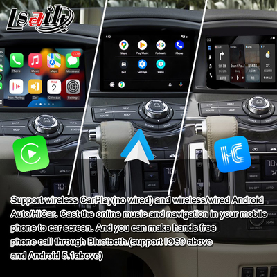 Lsailt Android 13 Smart Android Infotainment Module для Nissan Quest 2011-2022 Поддержка беспроводного CarPlay, NetFlix