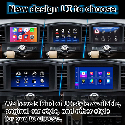 Android 13 Система беспроводный интерфейс Carplay для Nissan Quest RE52 Elgrand E52 2011-2020