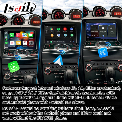 Nissan 370z Z34 Carplay Android авто carplay интерфейс Коробка 8+128 Android 13 OEM обновление