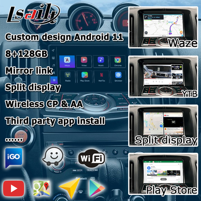 Nissan 370z Z34 Carplay Android авто carplay интерфейс Коробка 8+128 Android 13 OEM обновление