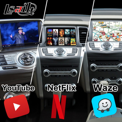 Lsailt 8G CarPlay/Android мультимедийный интерфейс для Nissan Murano, Quest, Patrol Infiniti QX с NetFlix, Google Map