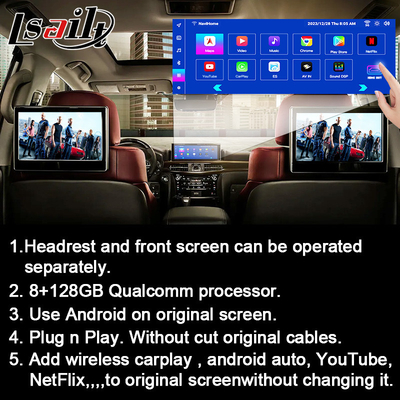 Nissan Multimedia Interface 8G Android 13 Инфоразвлекательный интерфейс для Pathfinder R52 2013-2020 Armada Patrol с CarPlay