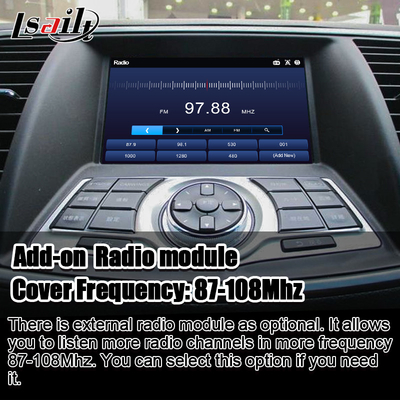 Nissan Multmedia Interface для Teana J32 Murano Quest Patrol Android 13 Инфоразвлекательный модуль с NetFlix, YouTube