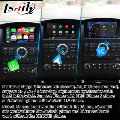 Nissan Pathfinder R51 Android Carplay мультимедийный интерфейс Android Auto