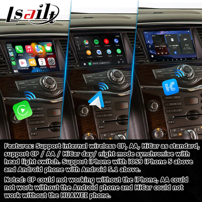 Nissan Patrol Armada Y62 Android 13 Qualcomm 8+128GB Carplay андроид авто видео интерфейс коробка