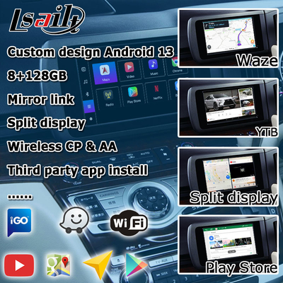 Nissan Elgrand E51 серии 3 Android 13 Qualcomm 8+128GB Carplay Android Авто видео интерфейс