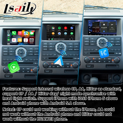 Nissan Armada TA60 заводский стиль Android мультимедийный видеоинтерфейс, поддержка беспроводного Carplay Android Auto