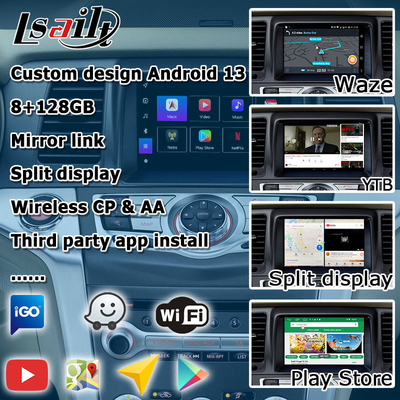 Nissan Murano Z51 Android 13 Carplay Android Auto базируется на Qualcomm 13 8+128GB