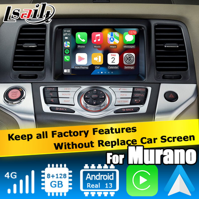 Nissan Murano Z51 Android 13 Carplay Android Auto базируется на Qualcomm 13 8+128GB